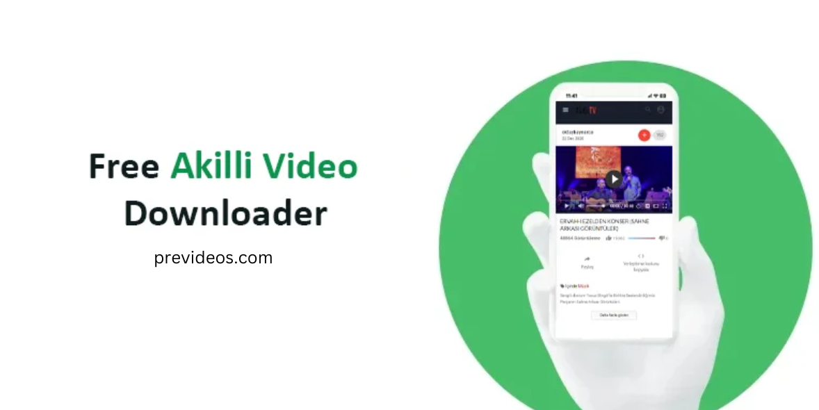 Free Akıllı TV Video Downloader Save Videos Easily